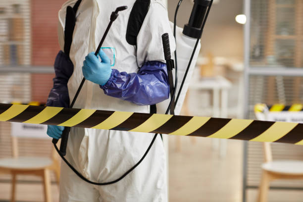 Professional Trauma Scene Cleanup technician working in Jurupa Valley, CA